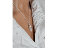 Collar Mini Cuarzo Rosado