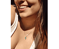 Collar Mini Cuarzo Amazonita