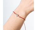 Pulsera Protectora Estrella Roja