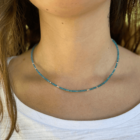 Collar Perfect Mood Apatita Azul