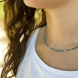 Collar Perfect Mood Apatita Azul