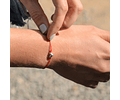 Pulsera Corazón Roja