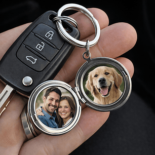 Llavero Recuerdos Redondo