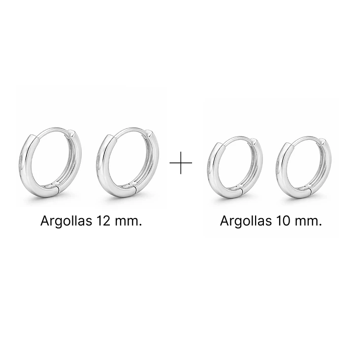 Pack Argollas Must Have Huggie 2