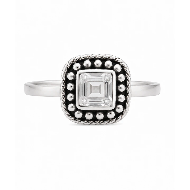 Anillo Dublín Topacio White 1
