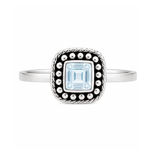 Anillo Dublín Topacio Sky Blue