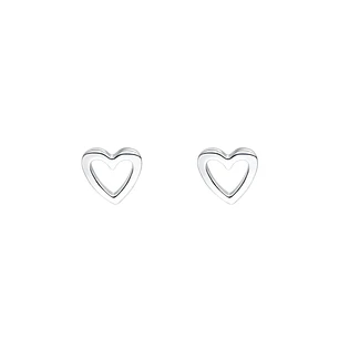 Aros Mini Corazón Iris