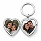 Llavero Recuerdos Corazón + Personalización Fotos + Packaging Regalo - Miniatura 2