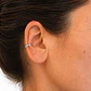 Ear Cuff liso curvo - Miniatura 2