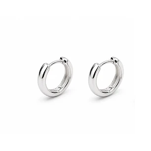 Argollas Bianca huggie 11 MM
