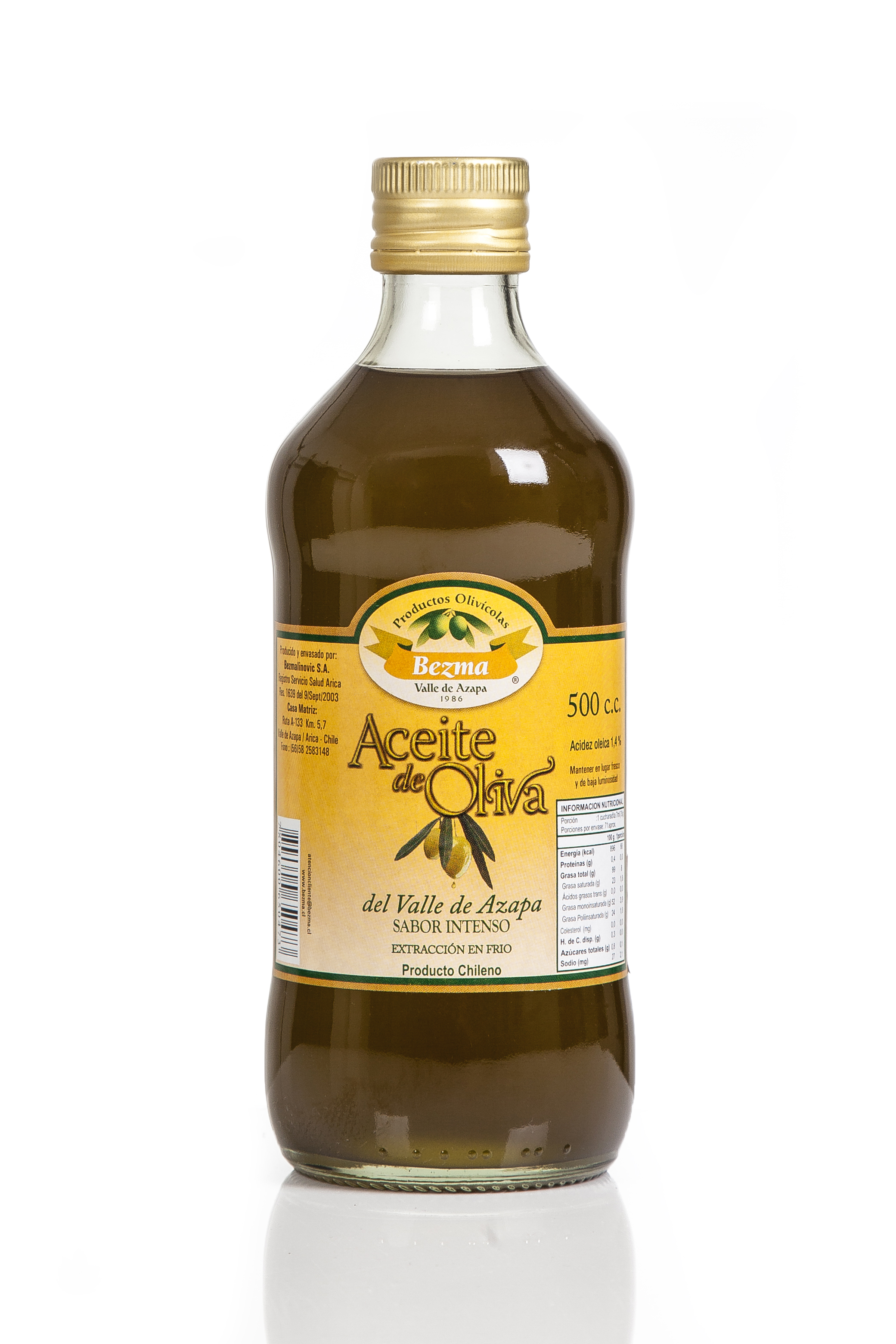 Aceite sabor intenso bot. 500cc