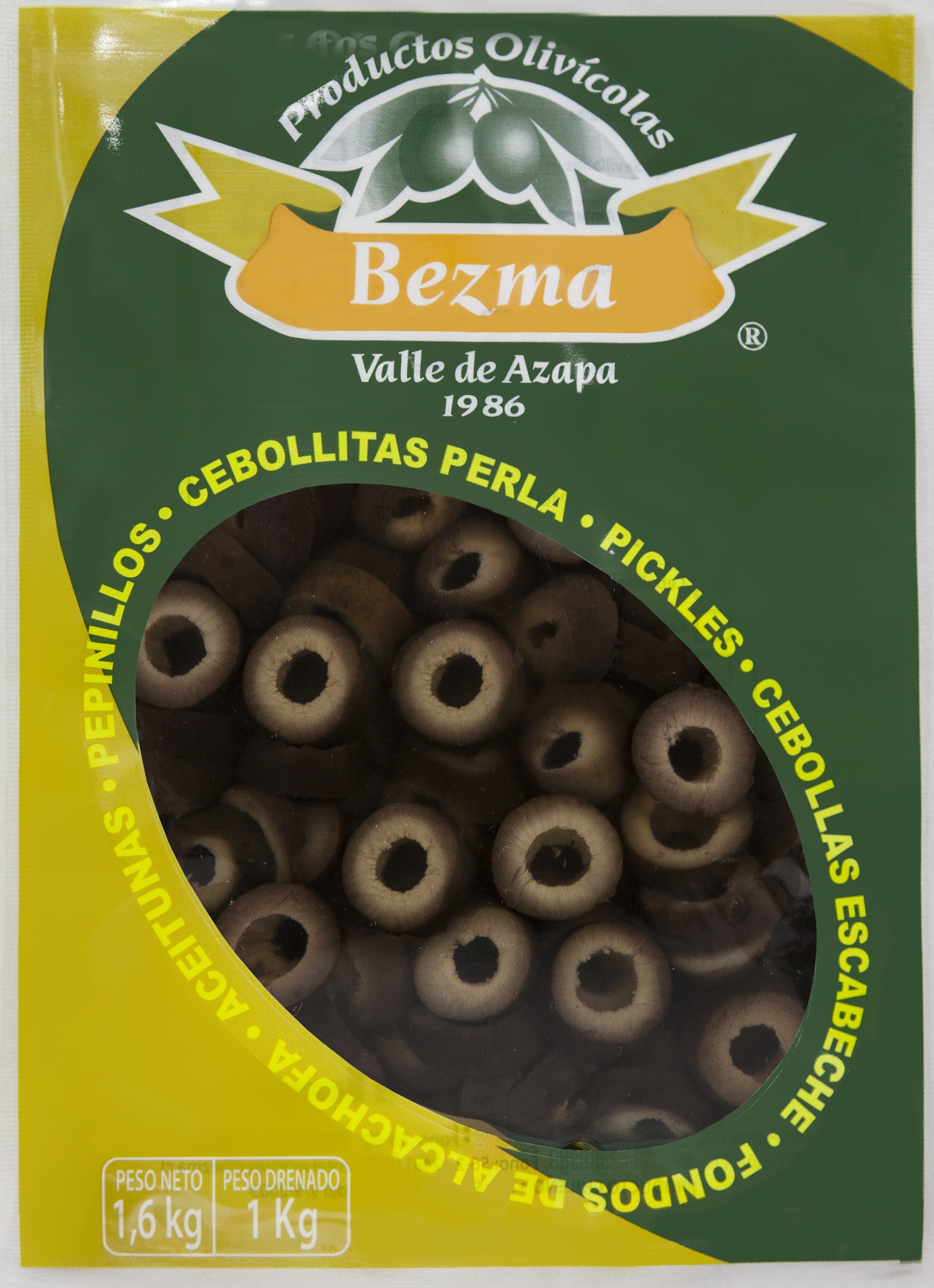 Aceitunas sin Amargo en Rodaja Bolsa de 1 Kg. (Evasada en bolsa transparemte)