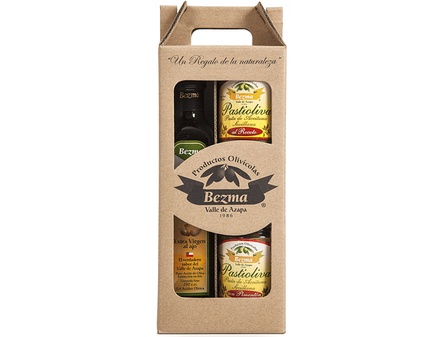 Pack de Regalo 3 productos - Aceite Extra Virgen con Ajo