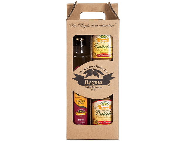 Pack de Regalo 3 productos - Aceite Sabor Intenso con orégano
