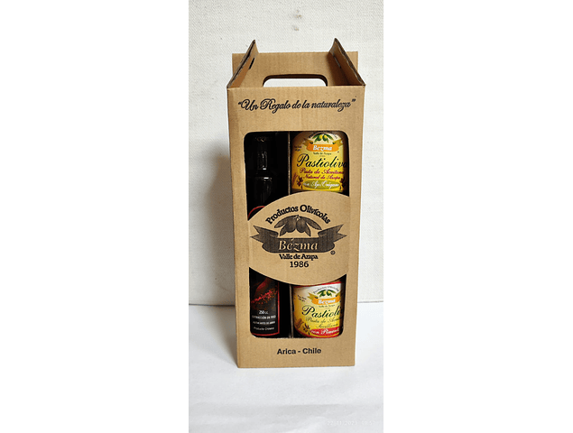 Pack de Regalo 3 productos - Aceite Sabor Intenso con Merquen