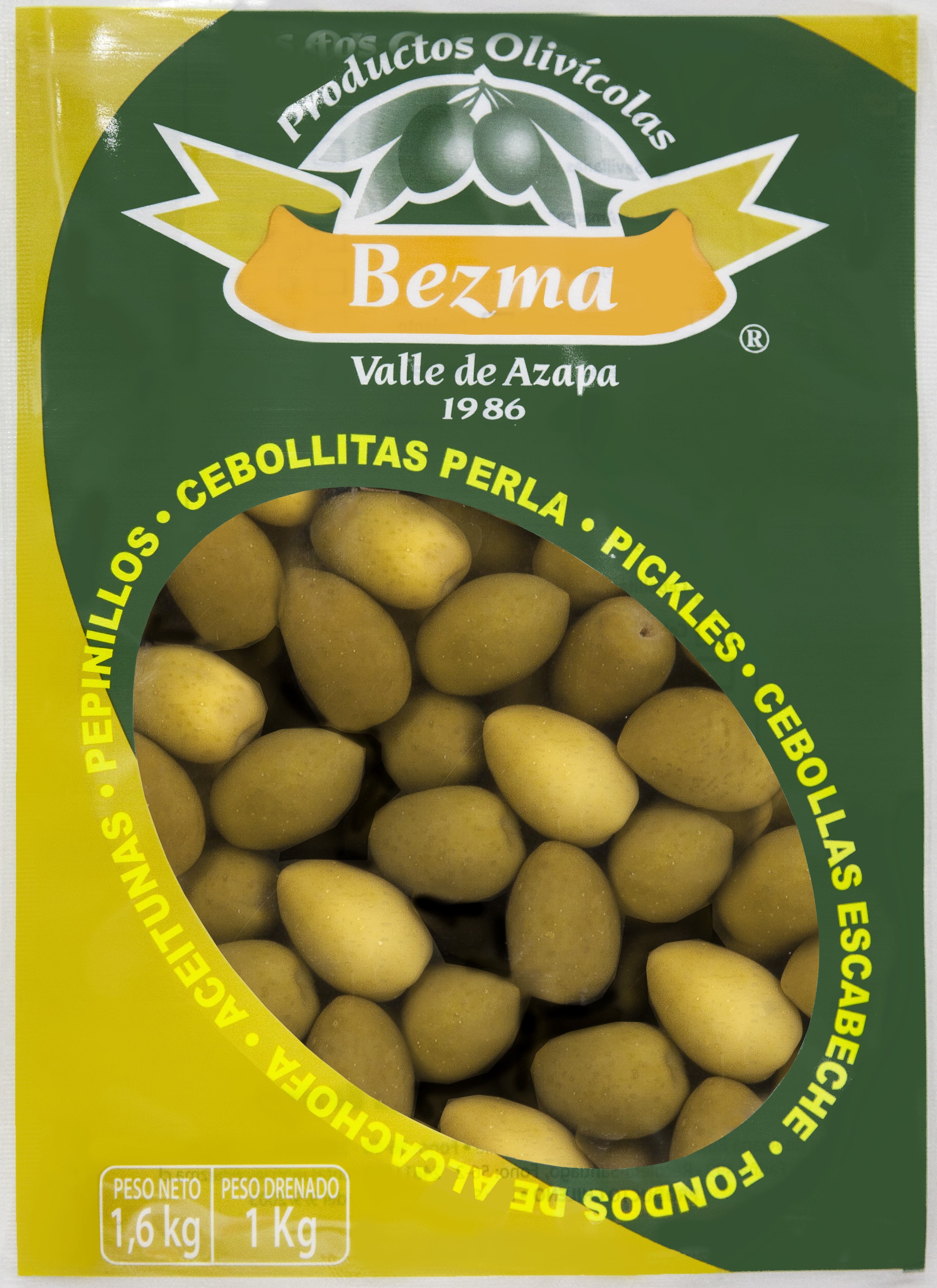Aceitunas Sevillanas Descarozadas Bolsa de 1 Kg.