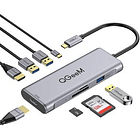 Adaptador 4 en 1 USB C HUB 3