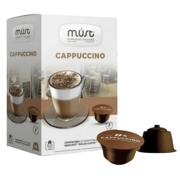 Cápsulas Must Cappuccino - Dolce Gusto 