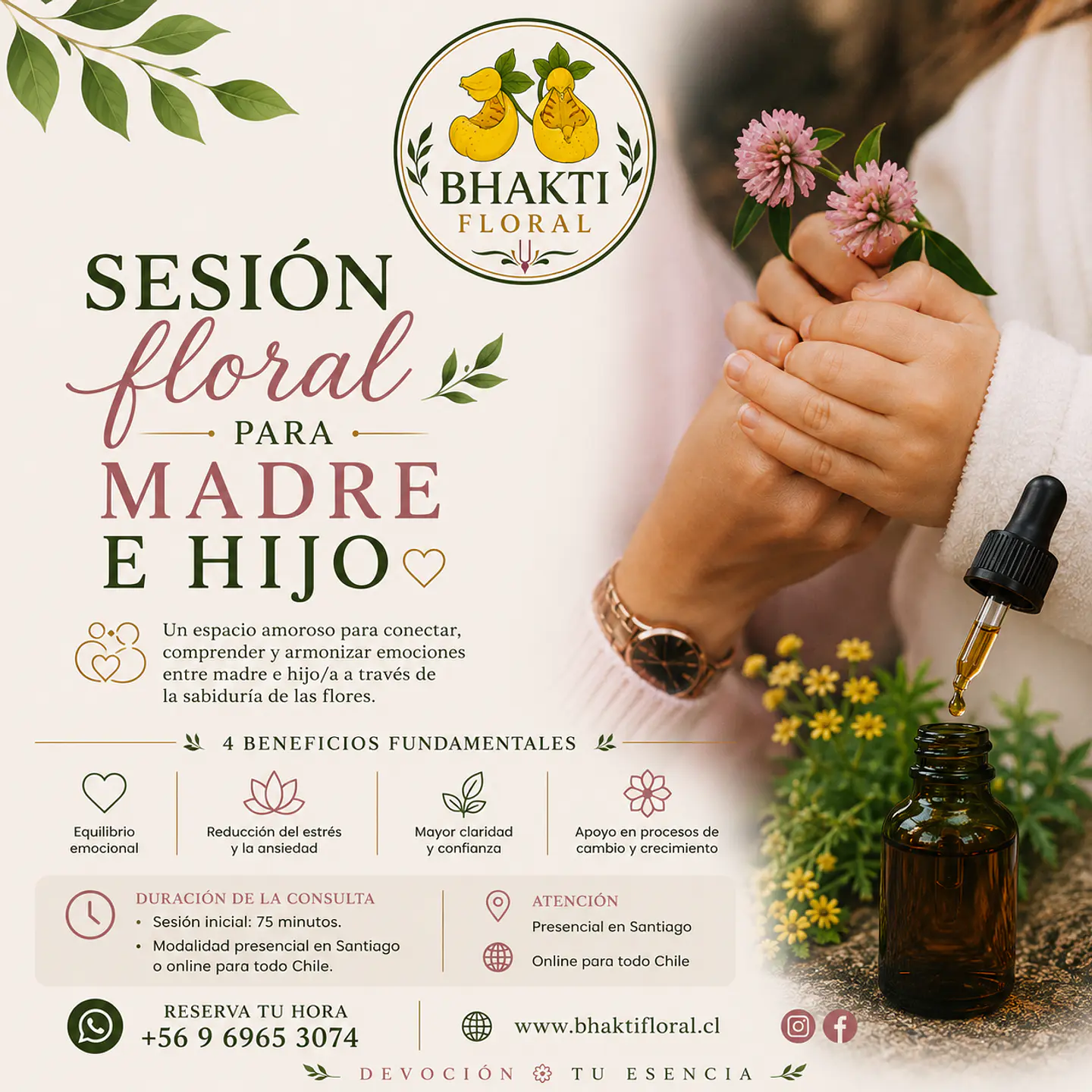 Sesión Terapia Floral Madre e Hijo 1