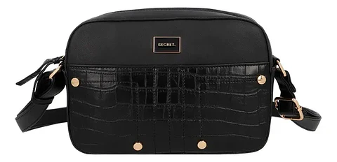 Bandolera Secret Polonia St6 S Negro Negro