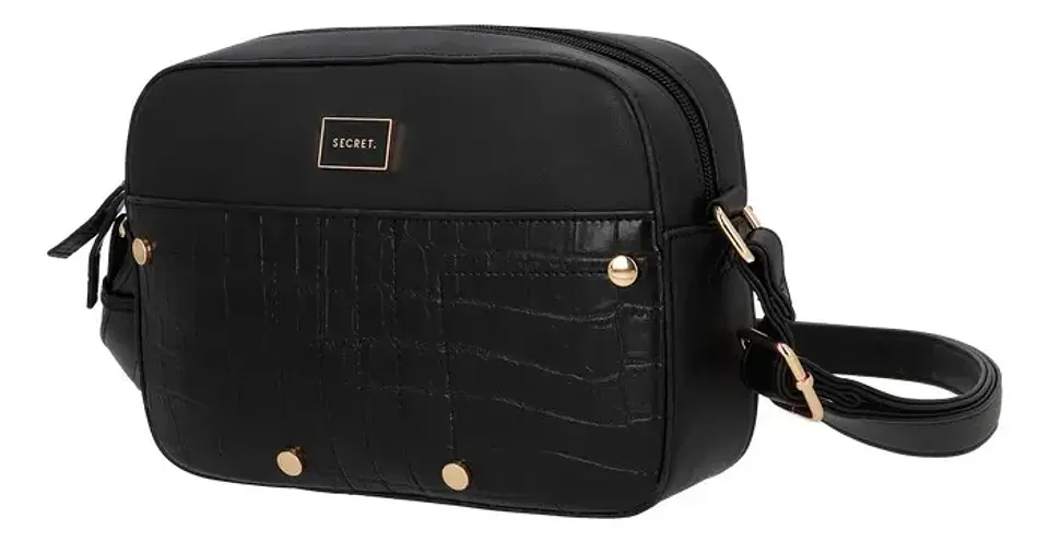 Bandolera Secret Polonia St6 S Negro Negro 3