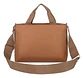 Cartera Tote Secret Michigan St6 M Café Café - Miniatura 2