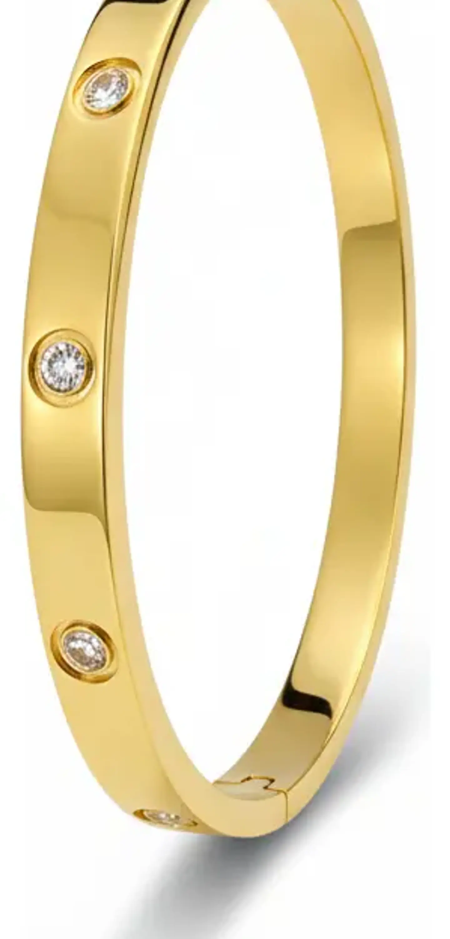 Pulsera Lujo Brazalete Amor Circones Chapado Oro 18k Orvia 1