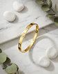 Pulsera Lujo Brazalete Amor Circones Chapado Oro 18k Orvia - Miniatura 2