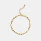 Pulsera Mujer Círculos Enchape Oro 18kt Psk Amarillo 16 Cm - Miniatura 1
