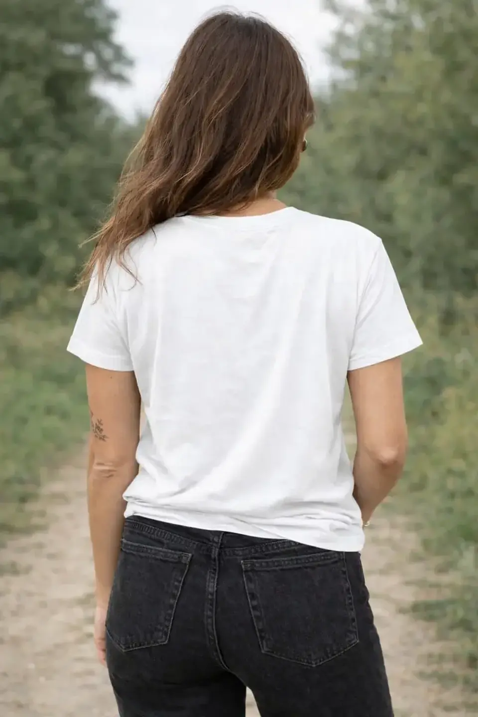 Poleras Basicas Mujer Cuello Redondo 100% Algodon Estampa 3