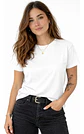 Poleras Basicas Mujer Cuello Redondo 100% Algodon Estampa - Miniatura 1