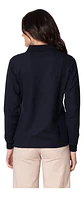 Polera Piqué Manga Larga Premium Textura Suave Mujer Uv+ - Miniatura 2