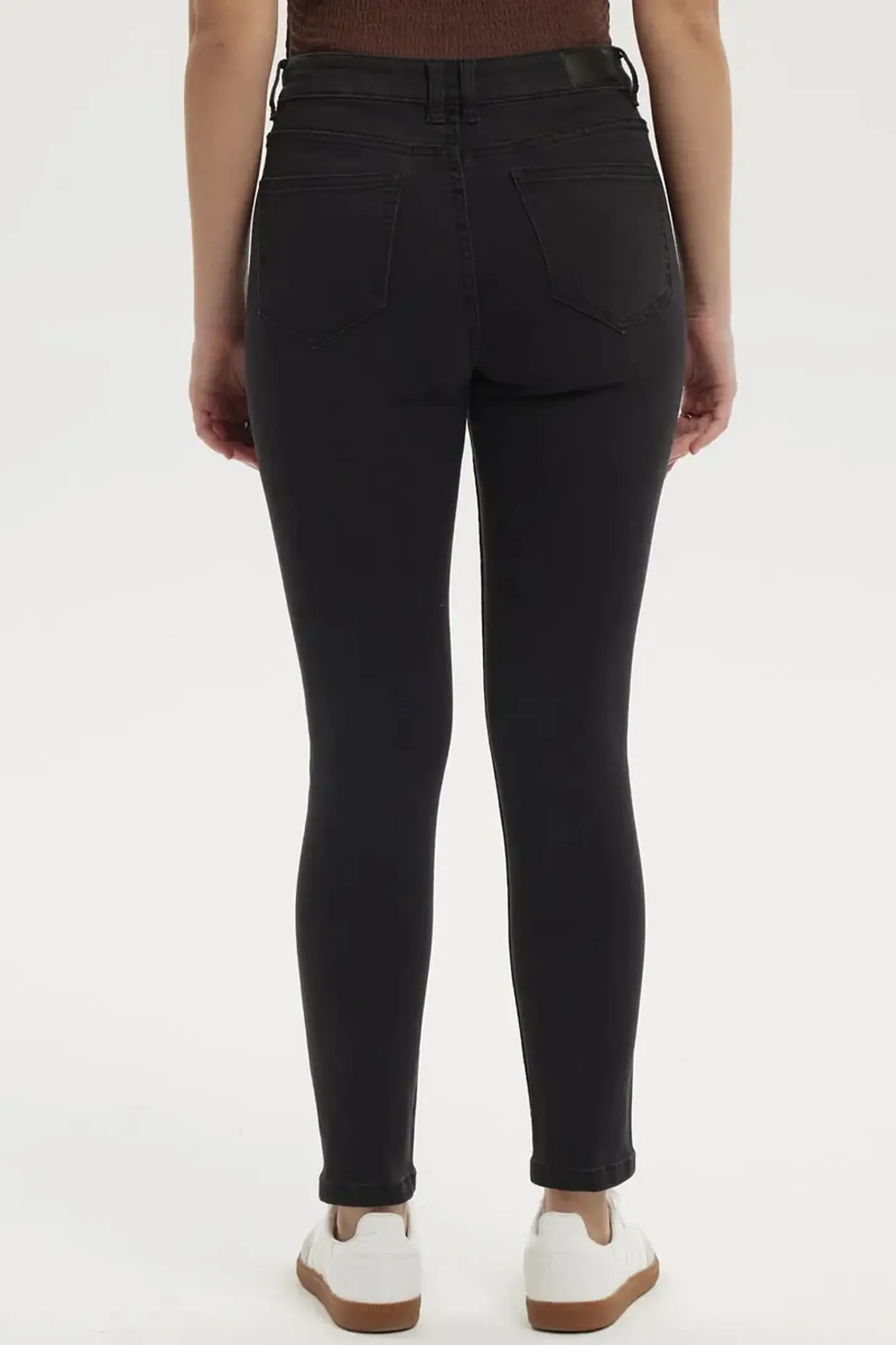 Jeans Mujer Super Skinny Estela Negro - Ll 3