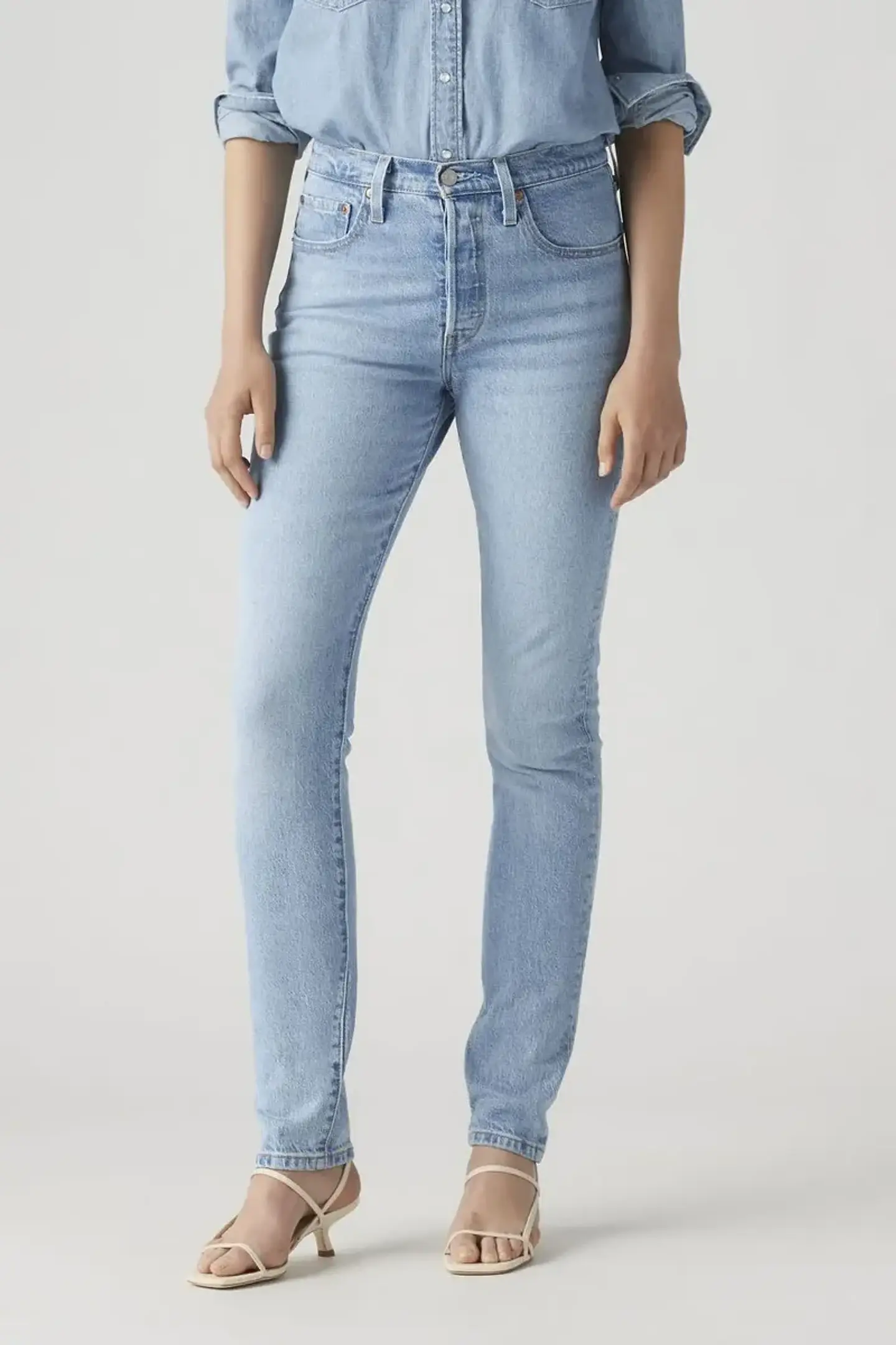 Jeans Mujer 501 Skinny Azul Levis 29502-0117 1