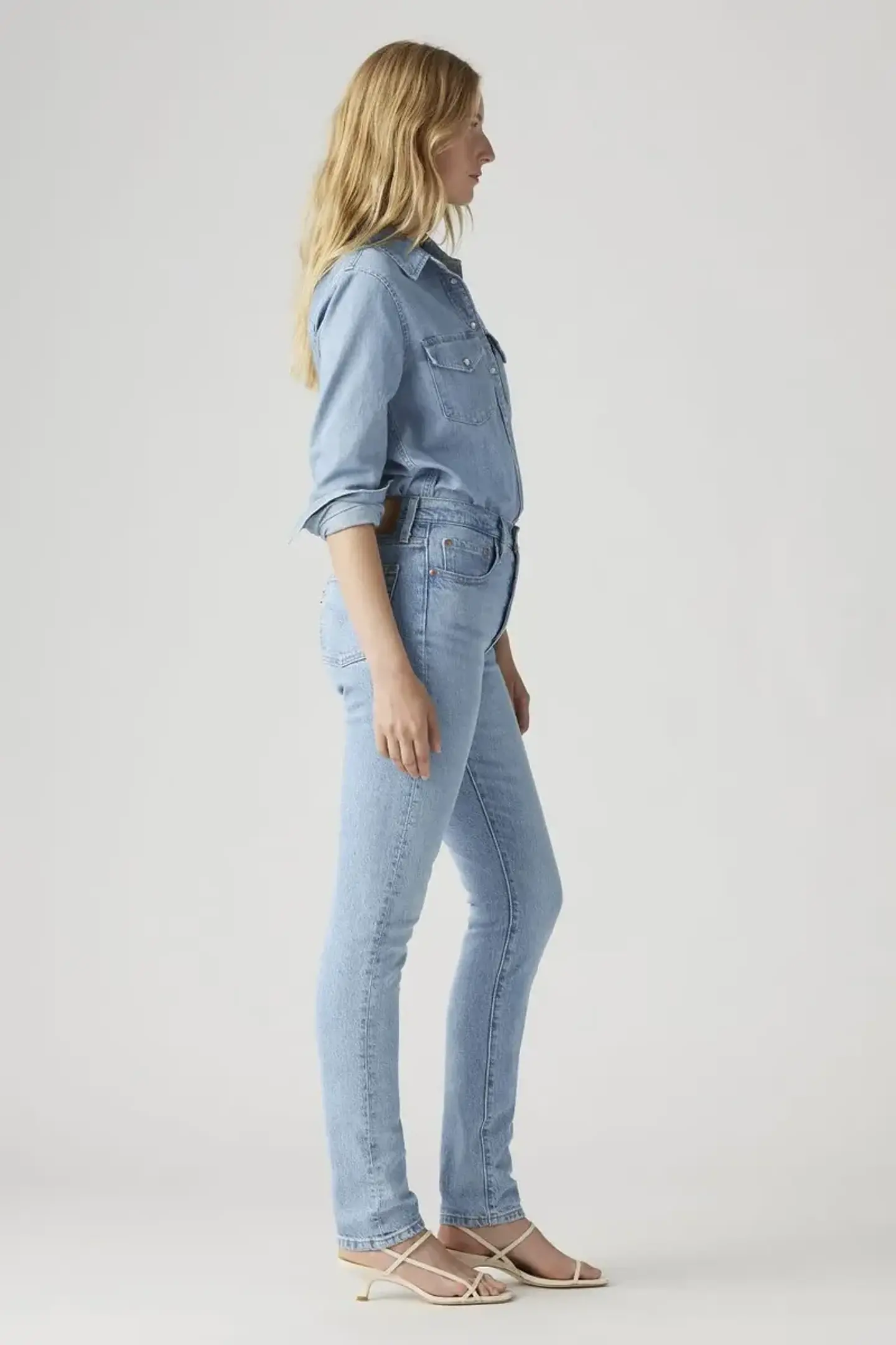 Jeans Mujer 501 Skinny Azul Levis 29502-0117 3
