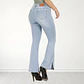 Jeans Flare Push Up Elasticado Calce Perfecto - Miniatura 3