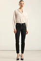 Jeans Skinny, Tiro Medio, Negro Liola - Miniatura 1