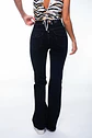 Jeans Feel Flare Mujer Bota Ancha Negro Efesis - Miniatura 2