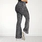 Jeans Flare Con Polar Push Up Elasticado Calce Perfecto - Miniatura 3