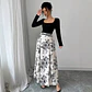 Vestido Largo Elegante E Informal De Manga Corta Para Mujer. - Miniatura 2