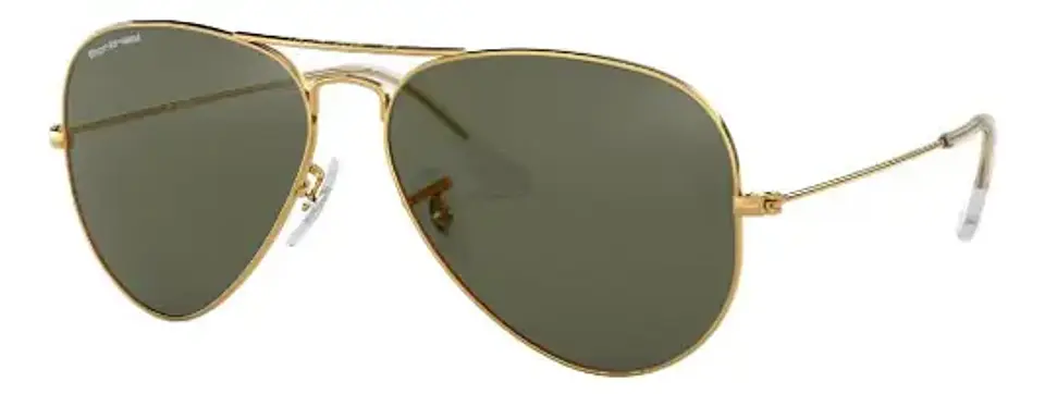 Lentes De Sol Aviador, Hombre Mujer Polarizado, Filtro Uv Diseño Lente Verde 2