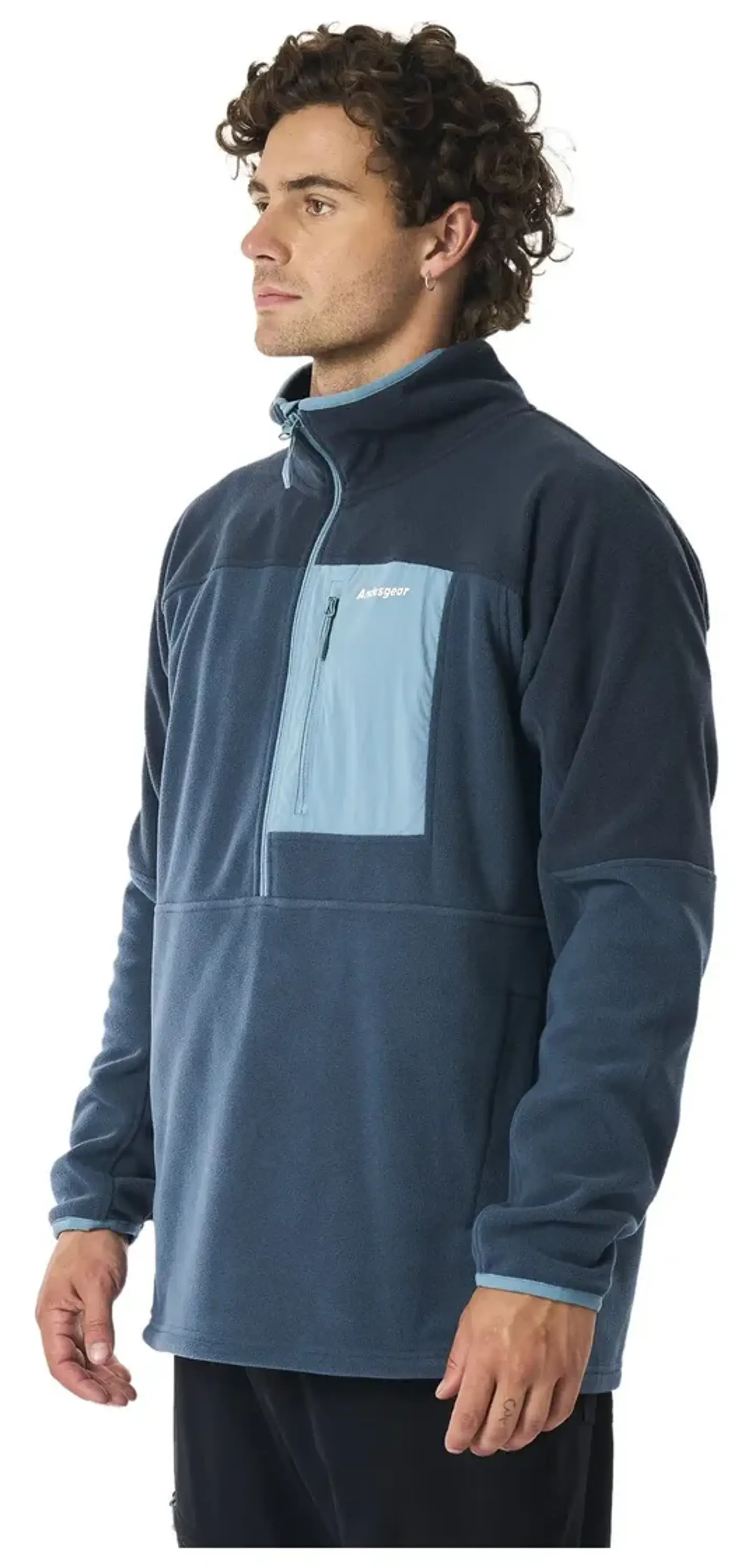 Polar Hombre Andesgear New Maihue 1/2 Azul 1