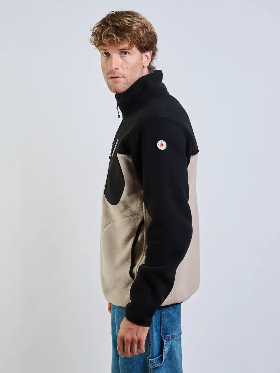 Poleron Polar Vertex Beige Hombre Rip Curl 1