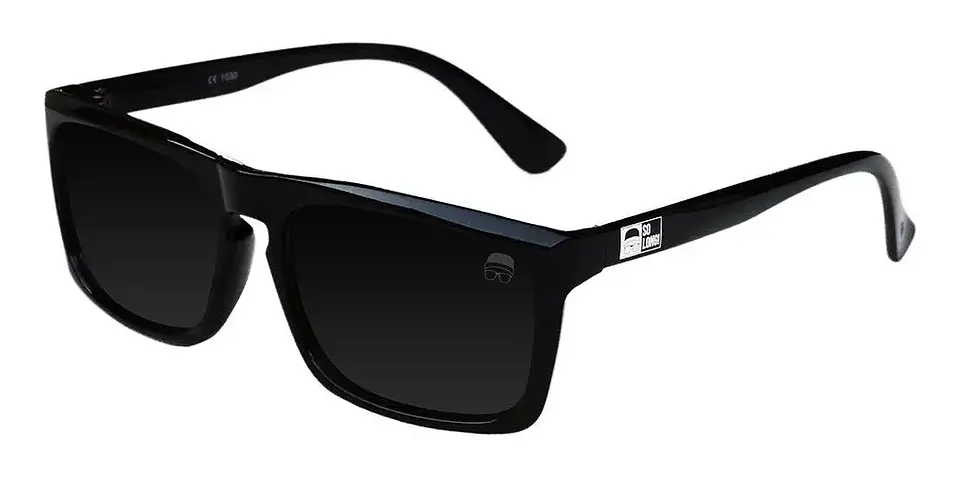 Lentes De Sol So Long Panther Filtro Uv400 Pantera Negro Negro Brillante Negro Brillante 1