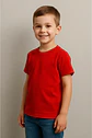 Polera De Niño Manga Corta Cuello Redondo Algodon Premium - Miniatura 2