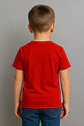 Polera De Niño Manga Corta Cuello Redondo Algodon Premium - Miniatura 3