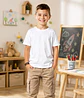 Polera Premium Para Niño De 100% Algodon Manga Corta Unisex - Miniatura 1