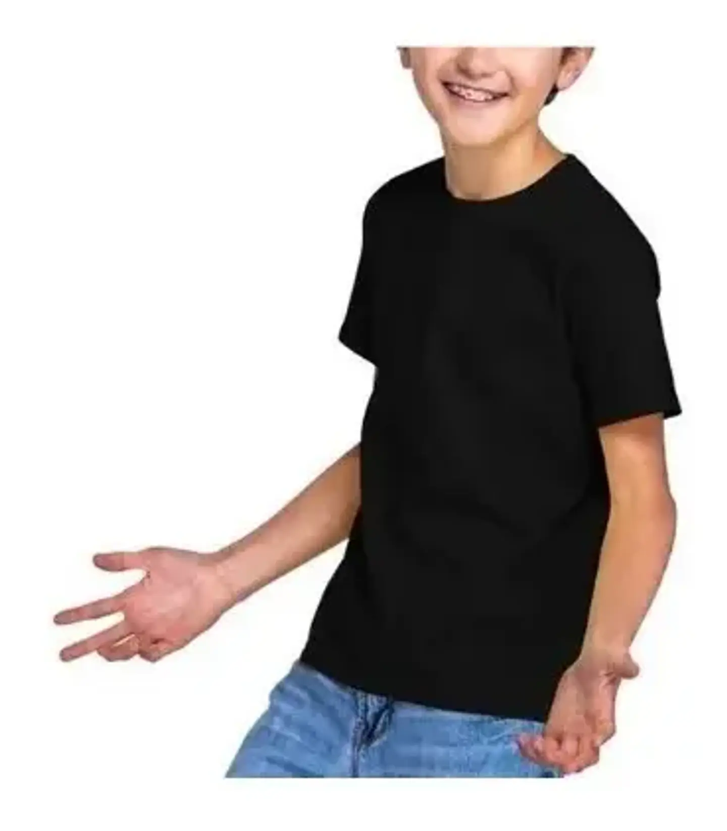 Polera De Algodón Manga Corta De Niños (unisex) 1