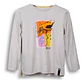 Polera Niño Gris Pillin (pvc607-25gri) - Miniatura 1