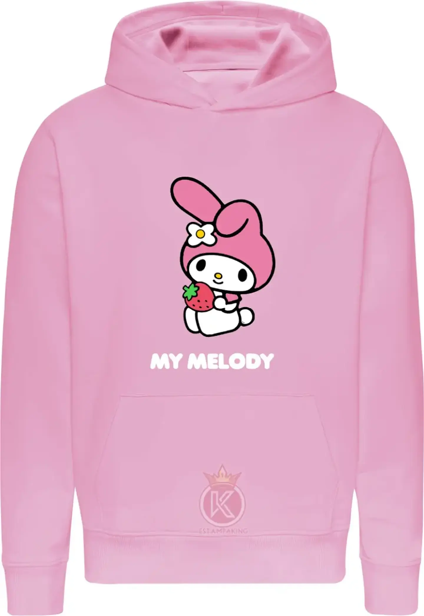 Poleron My Melody - Sanrio - Hello Kitty - Coneja Blanca- Serie - Infantil - Japonesa - Estampaking 2